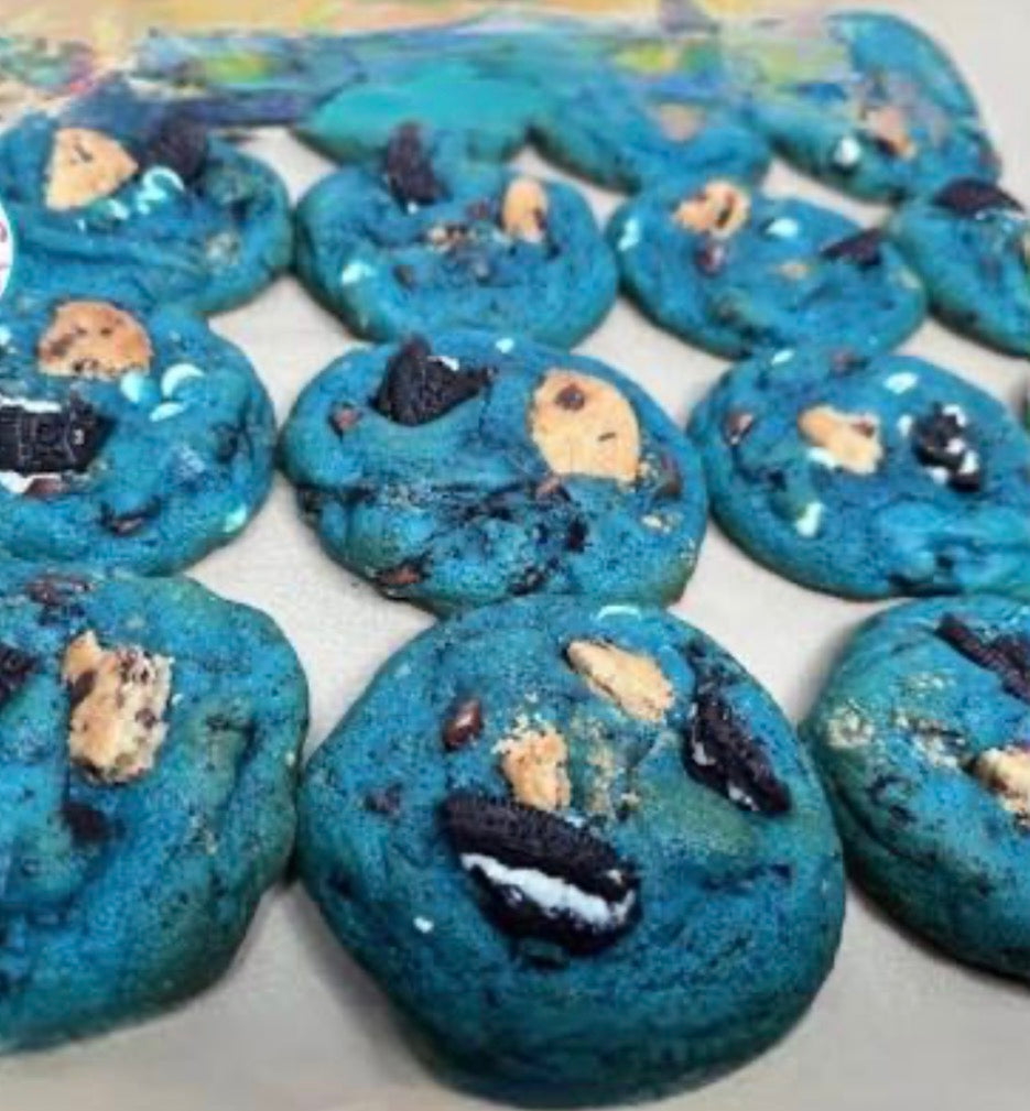 Cookie Monster cookie